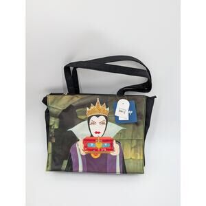NWT Disney Snow White Evil Queen Vintage Tote Bag Purse Handbag Organizer
